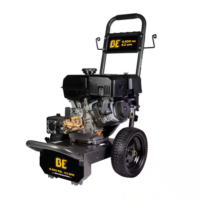 #ad 4400 PSI 4.2 GPM Cold Water Gas Pressure Washer Powerease 420Cc Engine and AR... $1495.56