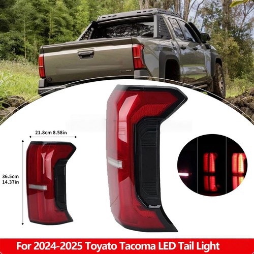 Makerauto Right Passenger Side Tail Light For 2016-2023 Toyota Tacoma – Direct Replacement Halogen Lamp
