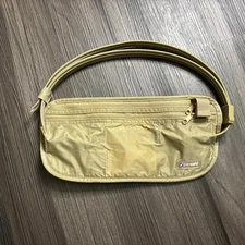 PacSafe PE100 Belt Bag Travel Waist Wallet Pouch Fanny Pack Tan