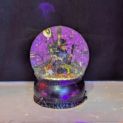 Halloween Hexe Wasserspinner - 15 cm