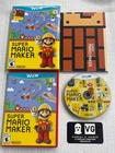 Wii U - Super Mario Maker Nintendo Wii U Complete #2905