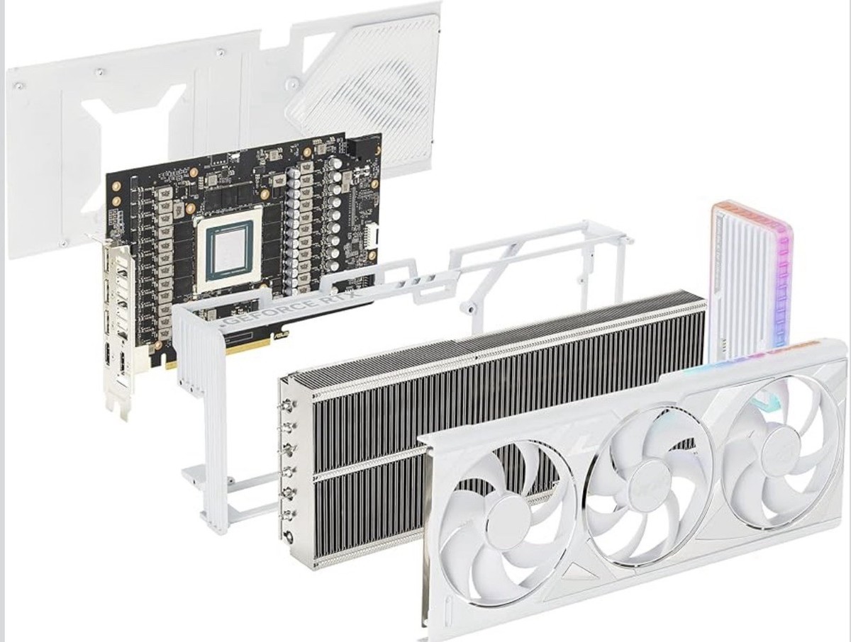 ASUS ROG Strix GeForce RTX 4090 24GB GDDR6X White OC Edition