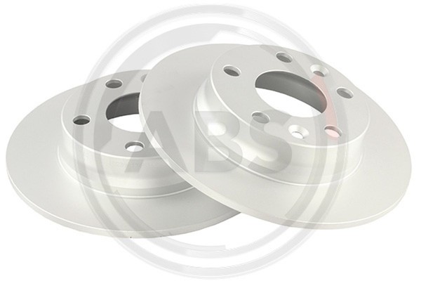2X Bremsscheibe A.B.S. 18859 Grauguss FüR Renault Megane 4 B9A K9A Captur 2 Tce-image