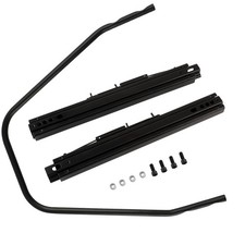 Universal Dual Locking Seat Base Sliders Rail Brackets Bucket Seats Single Steel