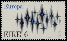 IRELAND 317 (SG314) - Europa "Symbolic Sparkles" (pc42239)