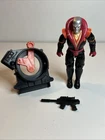 Vintage Destro 1992 Hasbro G.I. Joe Figure W/ 2 Accessories Damage On Handle