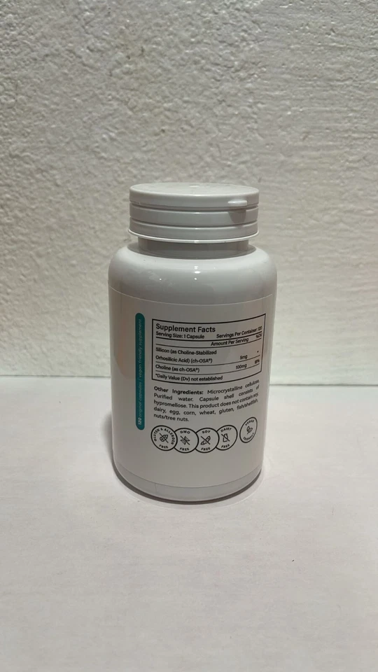 Cápsulas Generadoras de Colágeno Biosil para Cabello, Piel, Uñas 120 unidades Exp 12/27 Foto 2 de 3