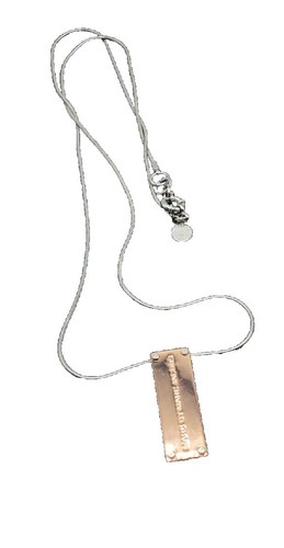 MARC JACOBS silver-tone bowling pin ball watch chain long  display picture 3