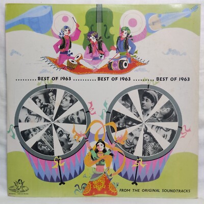Best Of 1963 LP  Vinyl Record Rare Odeon Bollywood Hindi Film Songs  Indian EX