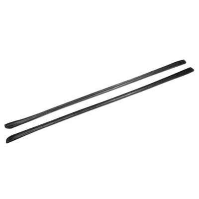 For 14-18 Impreza WRX VAB VAF Fiberglass Bottom Line Side Skirt Pair Unpainted