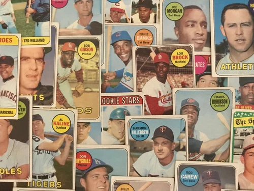 1969 Topps (STARS/COMMONS, GOOD/EXMT, 9 - 663) NEW LISTING 224