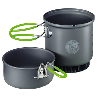 Optimus Terra Weekend HE Outdoor Kochgeschirr Topf Pfanne Camping Wärmetauscher