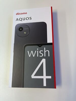 Sim-free AQUOS wish4 SH-52E Black docomo model SIM-free NEW Sim-free AQUOS wish4 SH-52E Black docomo model SIM-free NEW
