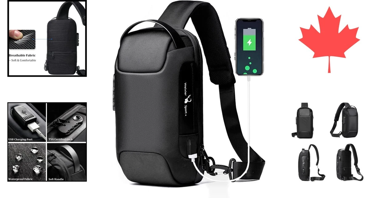 Secure sling bag clearance