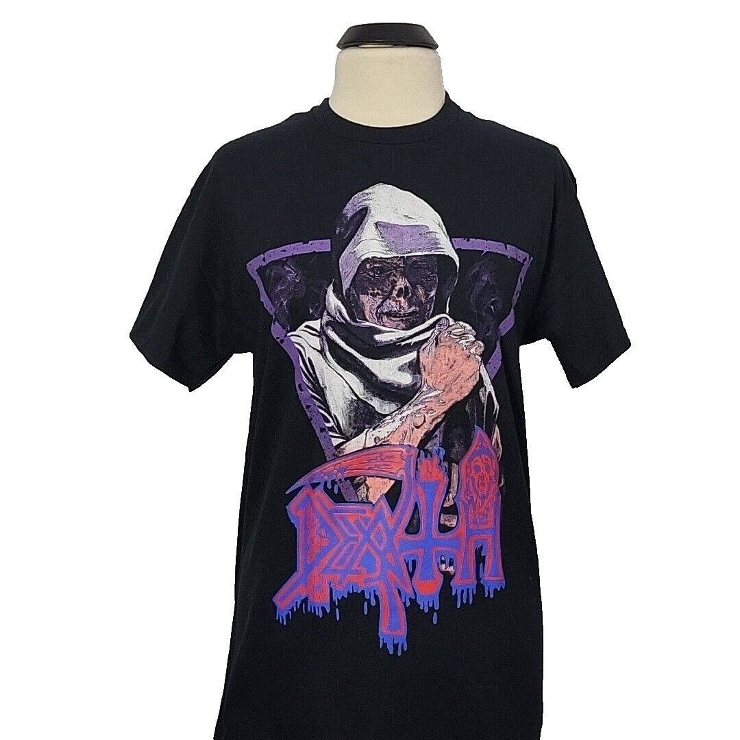 DEATH Leprosy Rotting While They Breath XL T-Shirt Black Mens Band