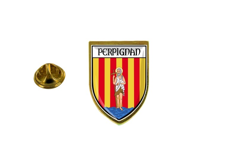 Pin's Badge Drapeau Espagne Akachafactory - 2.4x1.7cm - Résine Époxy Résistante - Fermoir Papillon