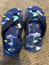 Cat Jack Toddler Sandals Sharks L 9/10