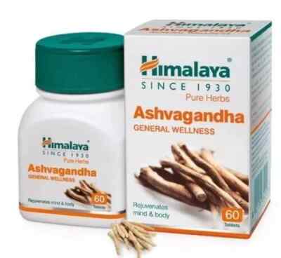 10 X Himalaya Wellness Pure Herbs Ashvagandha 60 Tablet