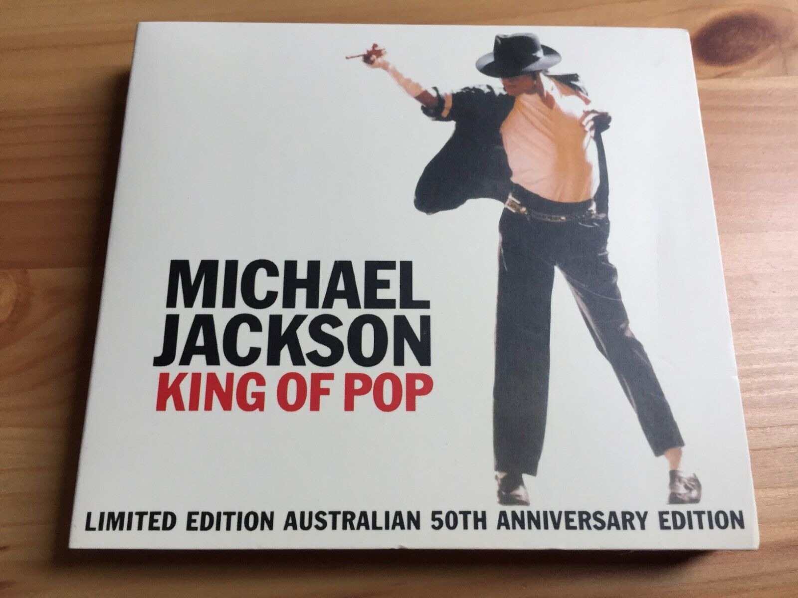 Michael Jackson King Of Pop Australian 50th Anniversary Edition Digipak CD