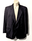 BOSS Hugo Boss Men's Pin Striped Blazer Jacket Black/Blue Stripes Wool