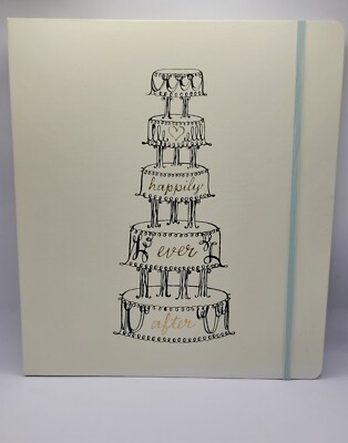 Kate Spade Wedding Planner Organizer Binder Happily Ever After No Box ...