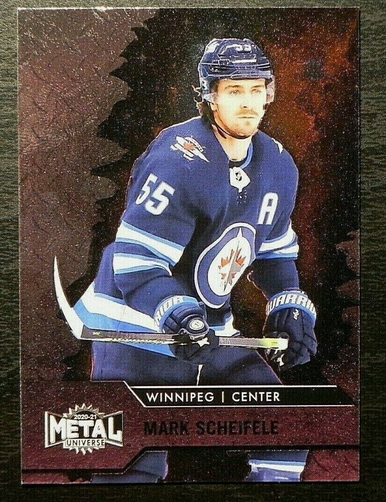 2020-21 20/21 Skybox Metal Universe #55 Mark Scheifele Winnipeg Jets