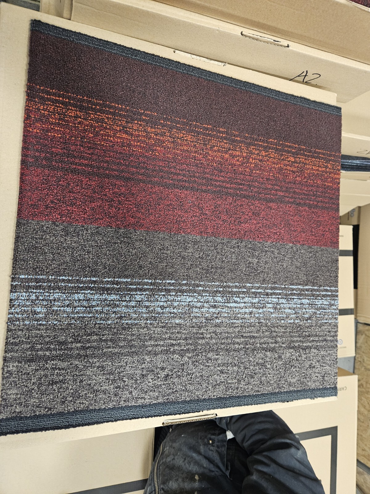 12 boxes of 50 x 50 carpet tiles eBay