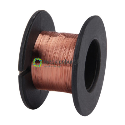 2PCS 0.1MM Copper Soldering Solder PPA Enamelled Repair Reel Wire Roll Weld Wire