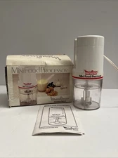 Hamilton Beach Mini Food Processor Moulinex MH904 w/ Box & Manual