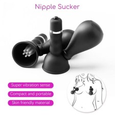 Vacuum Breast Enhancer Sucker Enlargement Pump Suction Rotating Nipple Massager