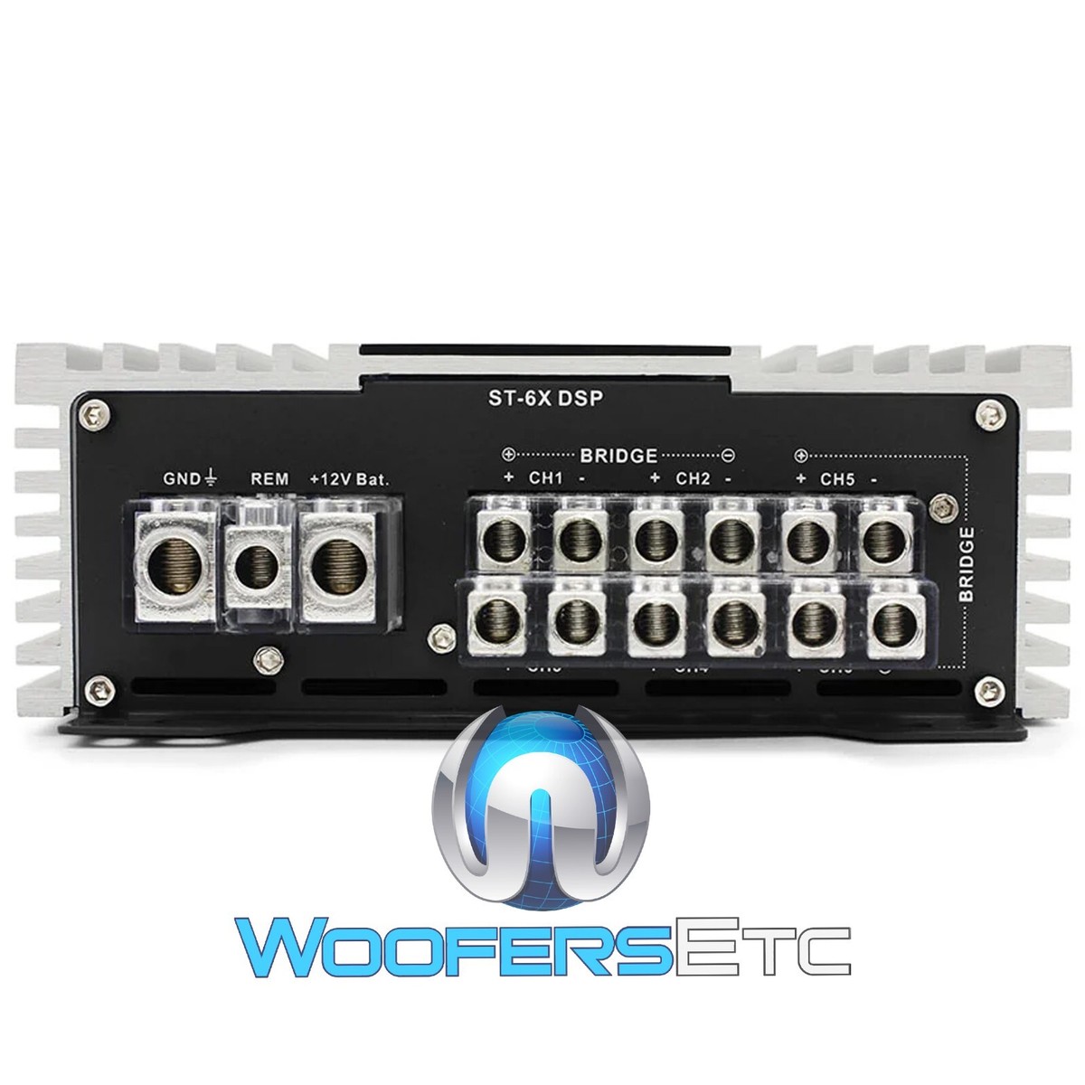 ZAPCO ST-6X-DSP-III-BT 6-CHANNEL 150W RMS X 6 SPEAKERS CLASS AB
