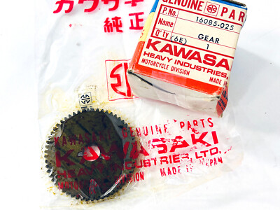 NOS KAWASAKI KZ550 ZX750 OIL PUMP DRIVE GEAR NINJA 57T 16085-025