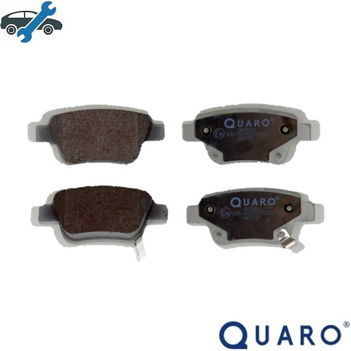 BRAKE PAD SET DISC BRAKE QP2562 FOR TOYOTA AVENSIS COROLLA/Verso/ALTIS PREVIA  