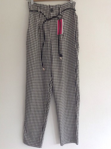 Stradivarius Dog Tooth Check Cigarette 