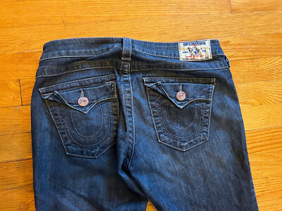 True Religion Denim Blue Jeans Skinny Stretch Women's Size 30