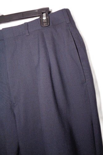 Brooks Brothers Custom USA 2Pc Suit Blue Tiny Pin Check Tweed 44 Extra Long - Picture 13 of 24