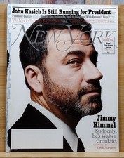 New York Magazine OCT 30 -NOV 12, 2017 Jimmy Kimmel Suddenly, he's Walter Cronki