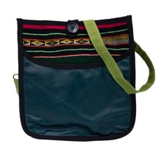 Handmade Artisan Handbags made with Genuine Leather and Global Fabrics