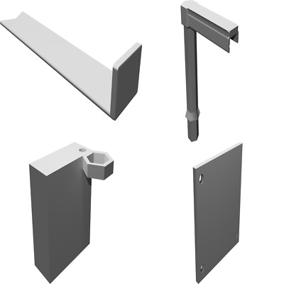 Light Pole Mount for O3D Self-Watering Planter 3 with Electronics Case