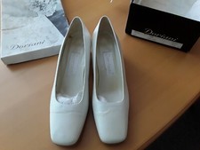 Doriani Pumps Wedding Shoes - Size 37.5 - Ivory Cream