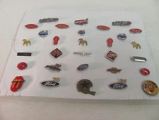 Pick Your Own VTG Lapel Hat Pin - Peterbilt, Ford, Chevy, Rolling Stones & More