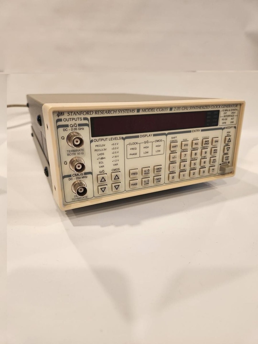Stanford Research Systems, Model CG635, 2.05 GHz Synthesized Clock