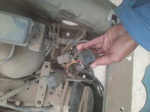 1995 1996 JAGUAR xj12 left under fender driver side WIRE WIRING lna3120eb - Picture 6 of 12