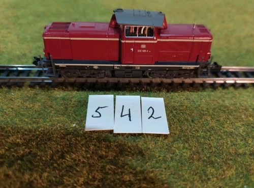 Spur N Minitrix 12339 Diesellok BR212  DB m. Decoder In OVP | Zustand: Gebraucht