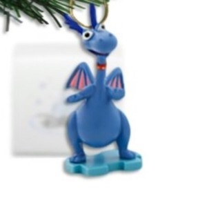 Disney Doc McStuffins Stuffy Dragon PVC Holiday Christmas Tree Ornament 2