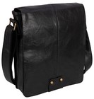 Umhängetasche Flugbegleiter Schultertasche Messenger Damen Herren Tasche Schwarz