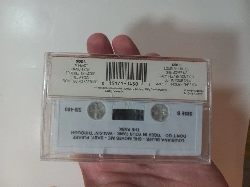 Muddy Waters – I'm Ready Still A Fool Louisiana Blues Cassette Tape - Image 2 of 4