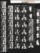 Contact Photo Sheet & Negatives Pamela Sue Martin Franklin Robert Reed Lee 1981