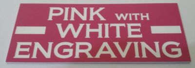 Custom Laser Engraved Sign - 20cm x 14cm / 7.8'' x 5.5'' C00006