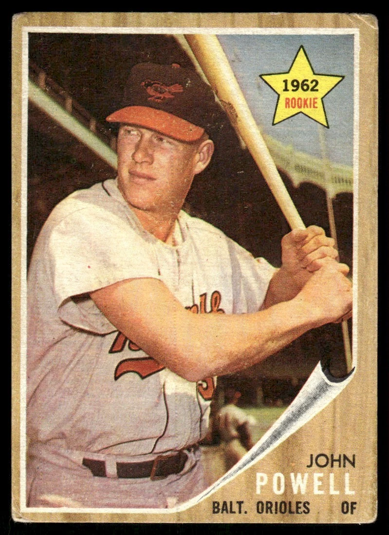 1962 Topps Venezuelan 99 Boog Powell Baltimore Orioles VG